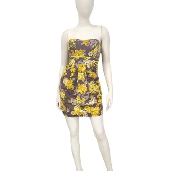 Trixxi Strapless Summer Dress size 3 - Picture 5 of 10